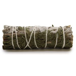 bG9jYWw6Ly9tZWRpYS8xSC9HQy82MFIzMEMxRzZSU0tHQzFIL2FmMGE3NmRmLmpwZWc.jpg Smudge Stick - White Sage & Cedar 10cm
