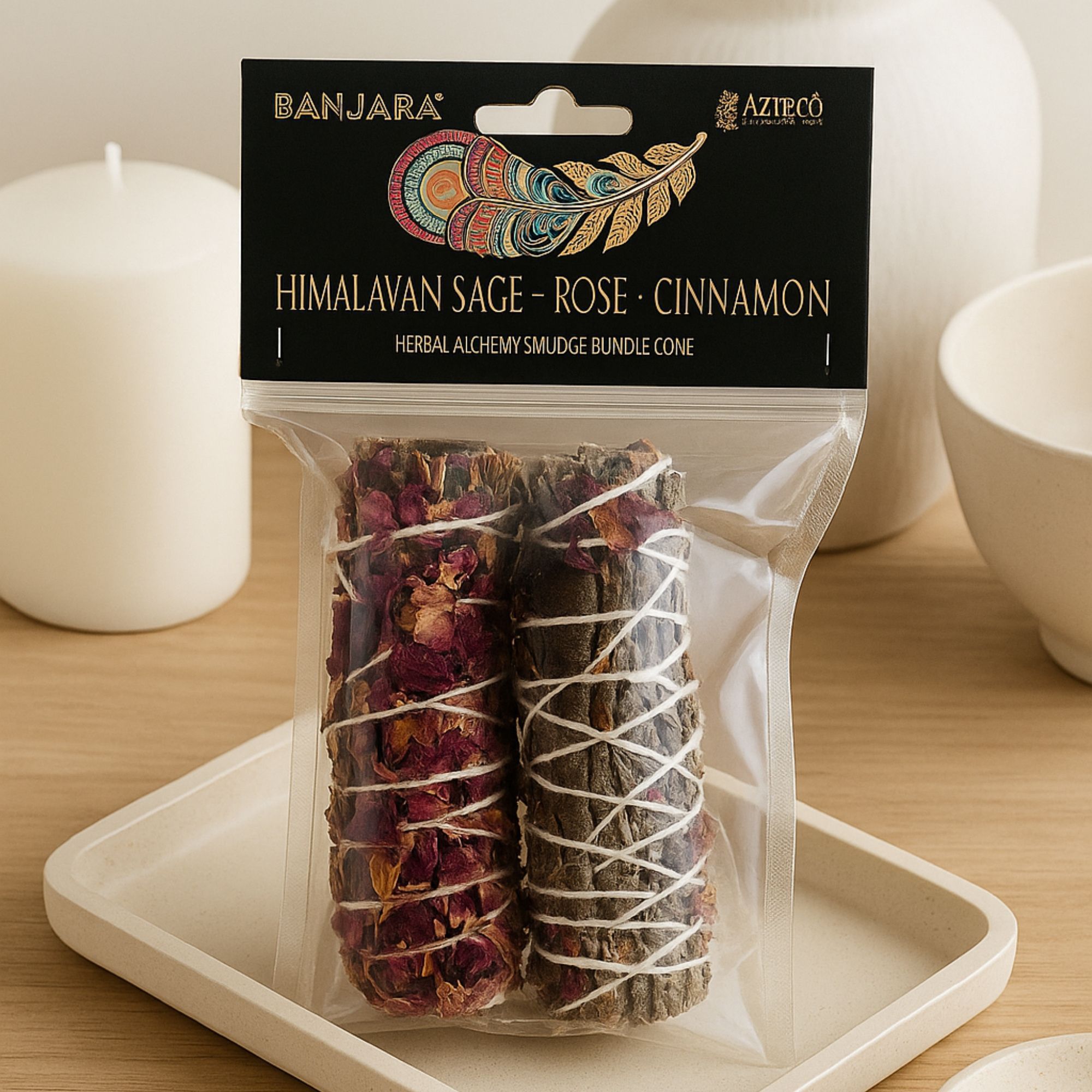 Banjara Smudge - Vetiver and Pachuli - Image 3