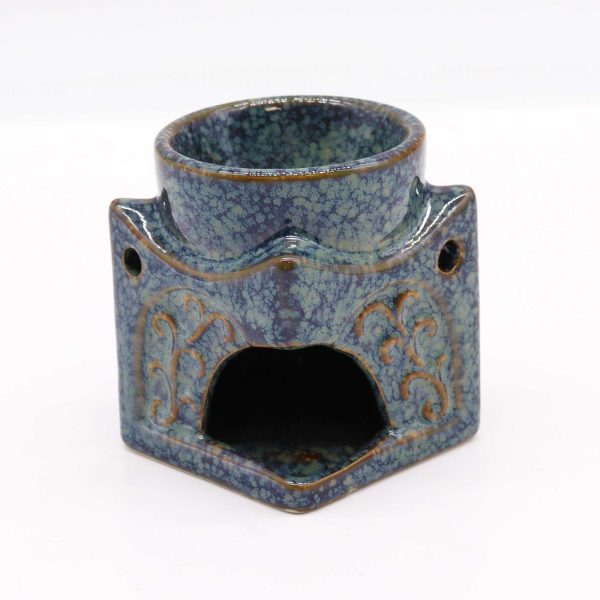 Square Buddha Burner - Dusty Blue - Image 3