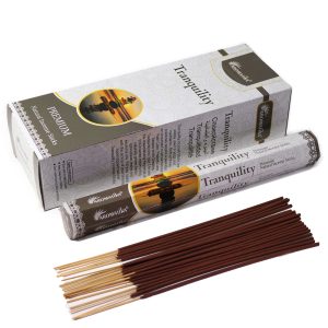 bG9jYWw6Ly9tZWRpYS8xSi9BQy82MFIzMEMxSDc0VktBQzFKL2JjM2M1NzRmLmpwZWc.jpg Aromatika Charcoal Free Hex Incense - Tranquility