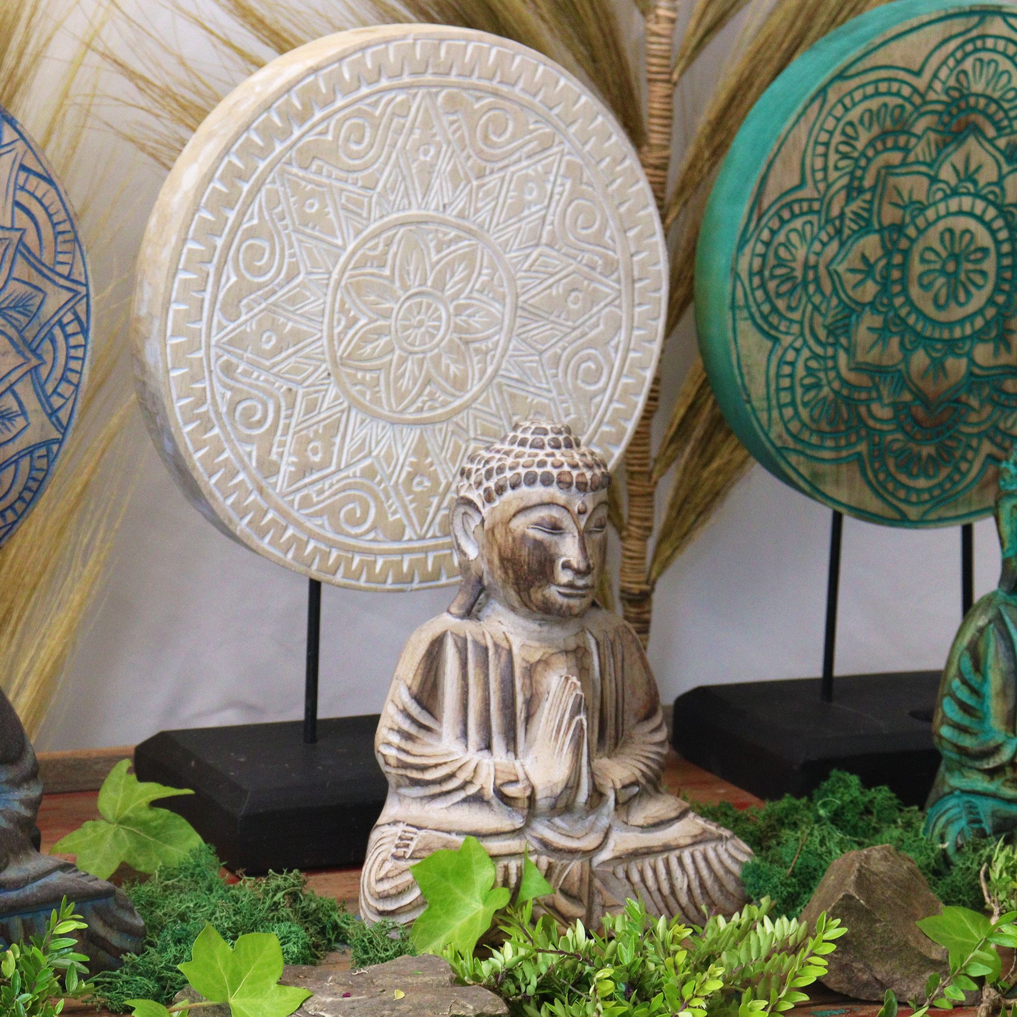 Buddha Feng Shui Set - Classic Mandala - Natural - Image 6