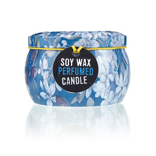Art Tin Candle - Assorted Design - Romantic Garden - Tea & Rose - Image 3