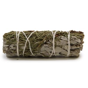 bG9jYWw6Ly9tZWRpYS8xSy9HQy82MFIzMEMxRzZSU0tHQzFLLzE5YTFjNjA5LmpwZWc.jpg Smudge Stick - White Sage & Juniper 10cm