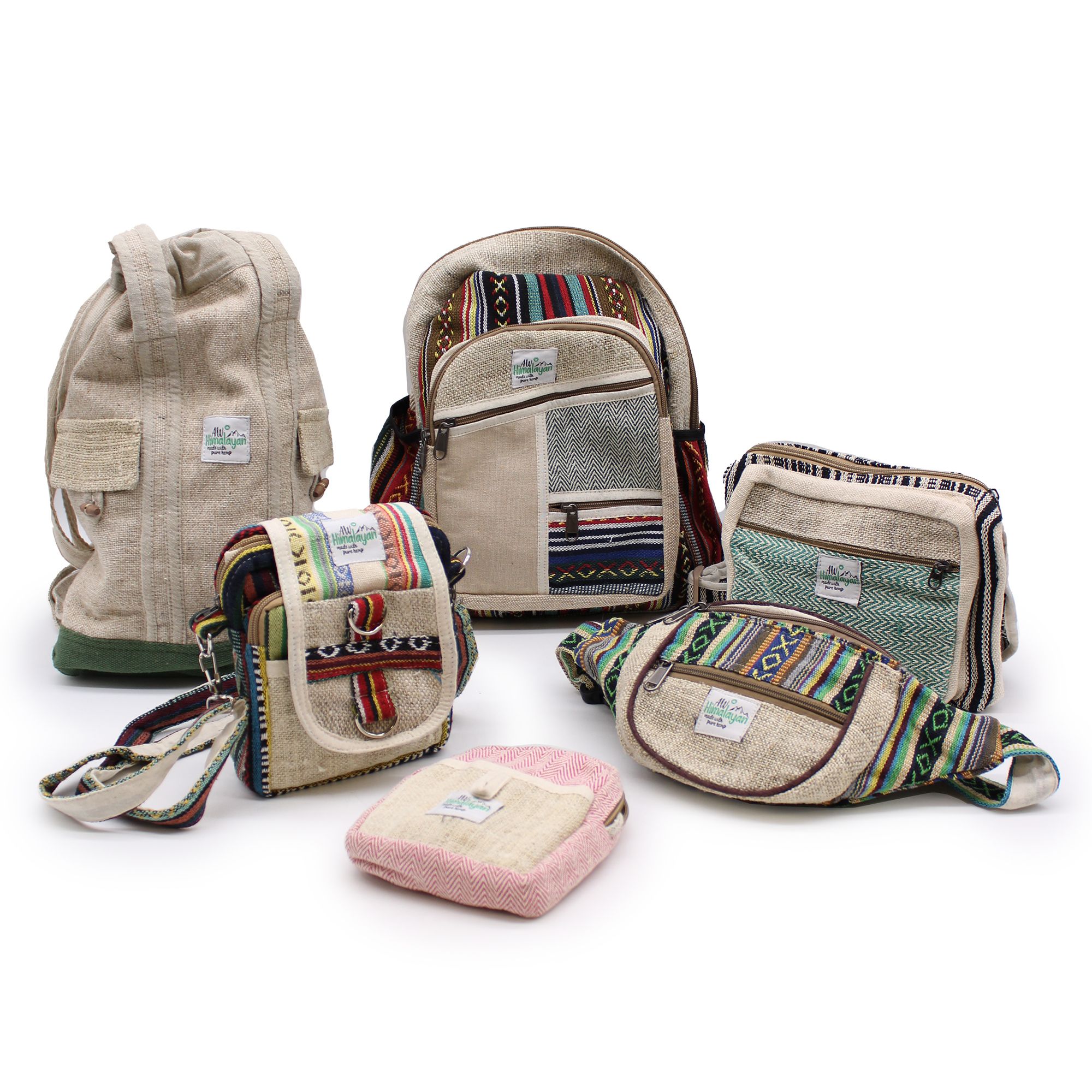 Bum Bag - Hemp & Cotton (assorted) - Image 8