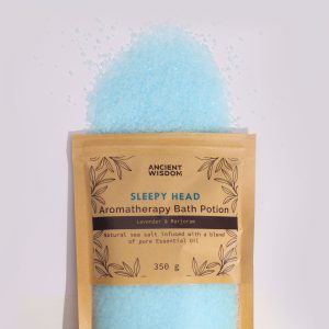 bG9jYWw6Ly9tZWRpYS8xTS9BRS82MFIzMEMxSDc0U0tBRTFNL2RmMjI0NjM3LmpwZWc.jpg Aromatherapy Bath Potion in Kraft Bag 350g - Sleepy Head