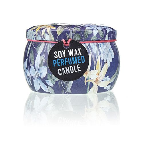 Art Tin Candle - Assorted Design - Romantic Garden - Tea & Rose - Image 2