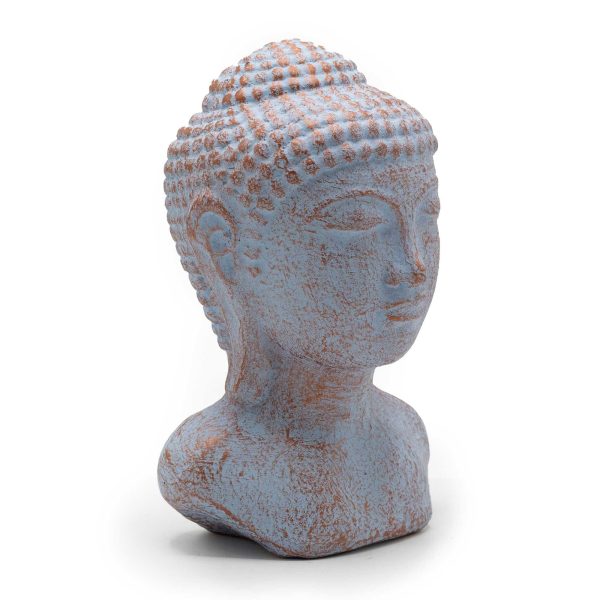 Tranquility Buddha Head  - Blue Copper - Image 2