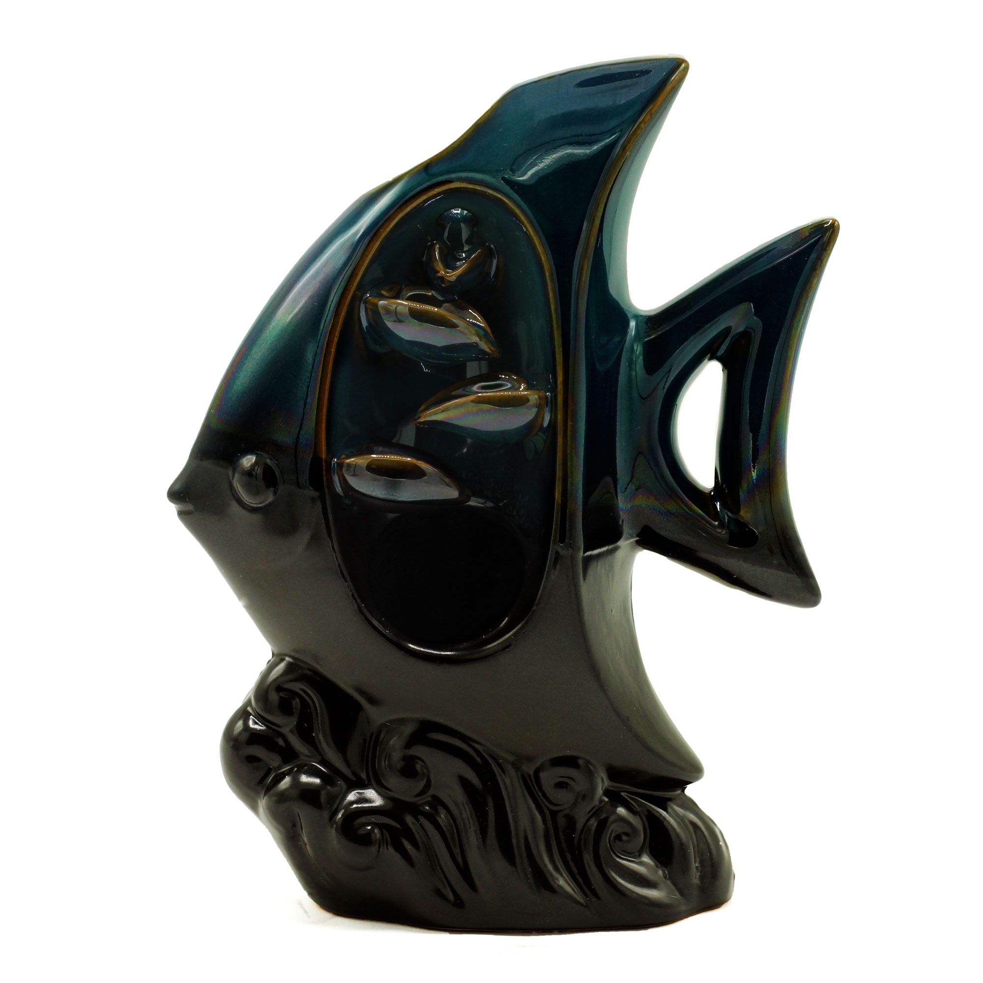 Backflow Incense Burner - Tropical Fish - Image 3