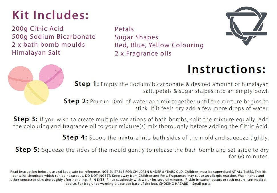 Bath Bomb Kit - Rose & Bubblegum - Image 9