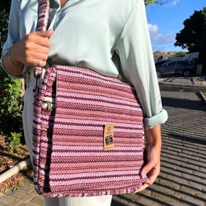 Soft Banjar Laptop Bag - Soft Pink