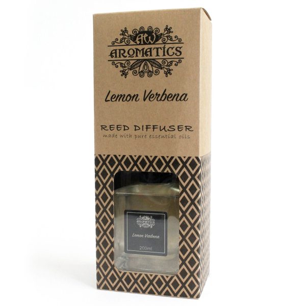 200ml Lemon Verbena Essential Oil Reed Diffuser - Image 2