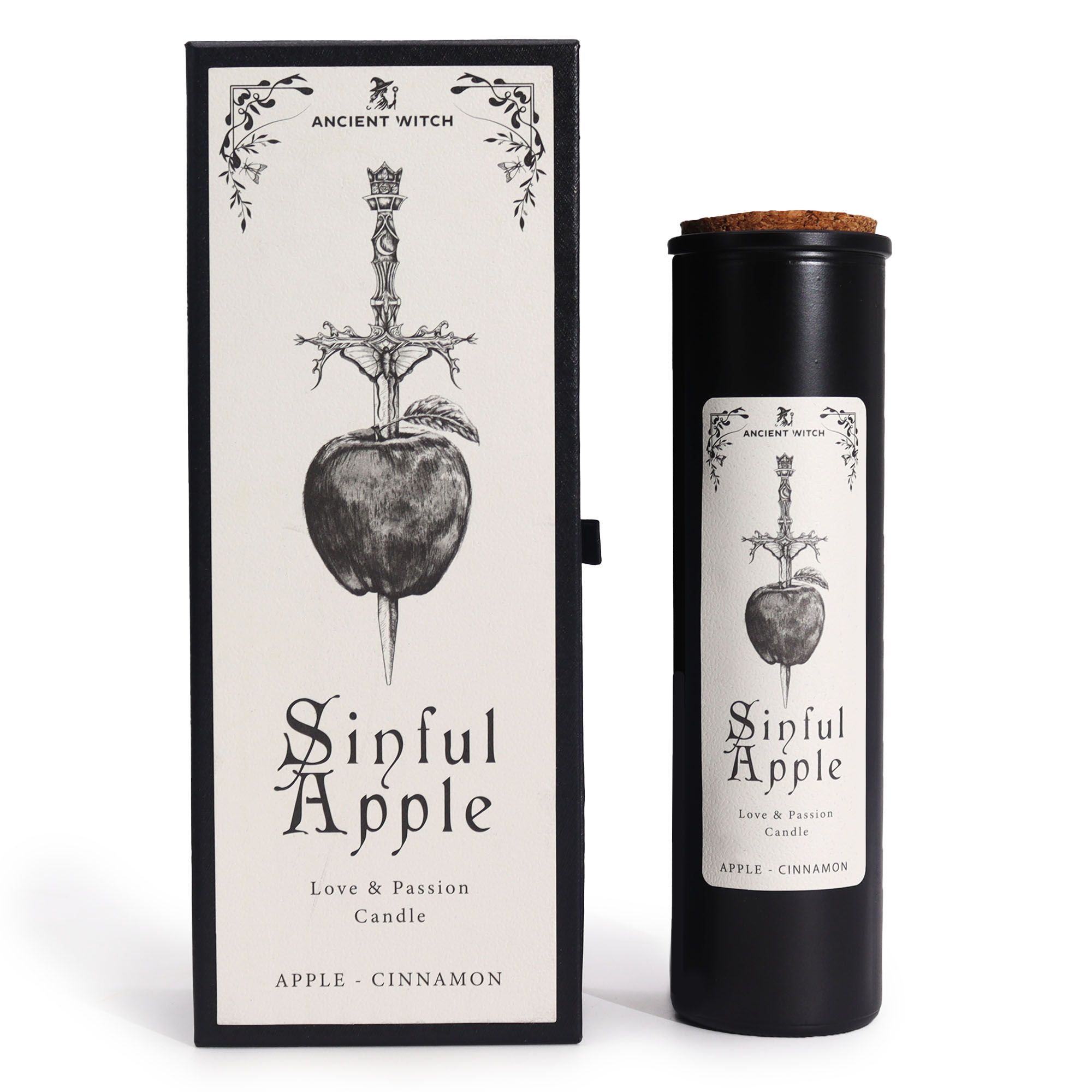 Ancient Witch Ritual Candles - Sinful Apple - Image 3