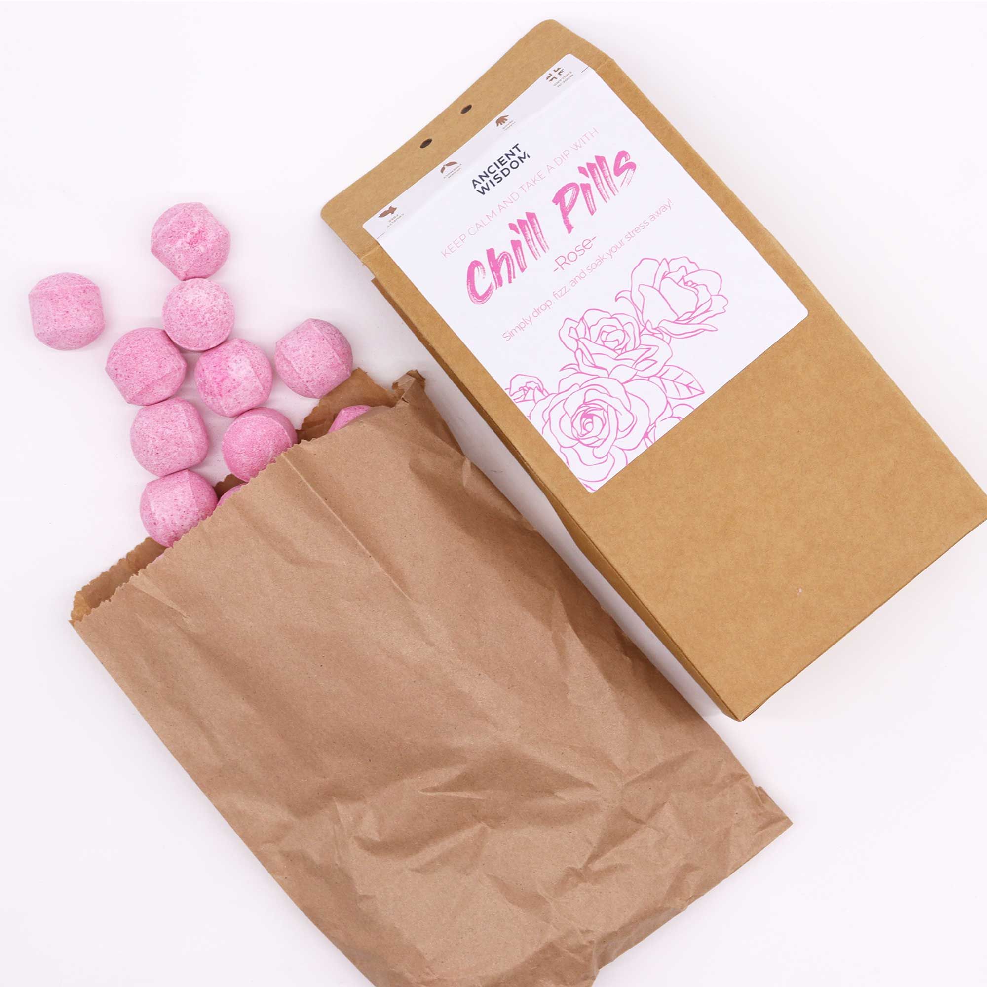 Chill Pills Gift Pack 350g - Rose - Image 2