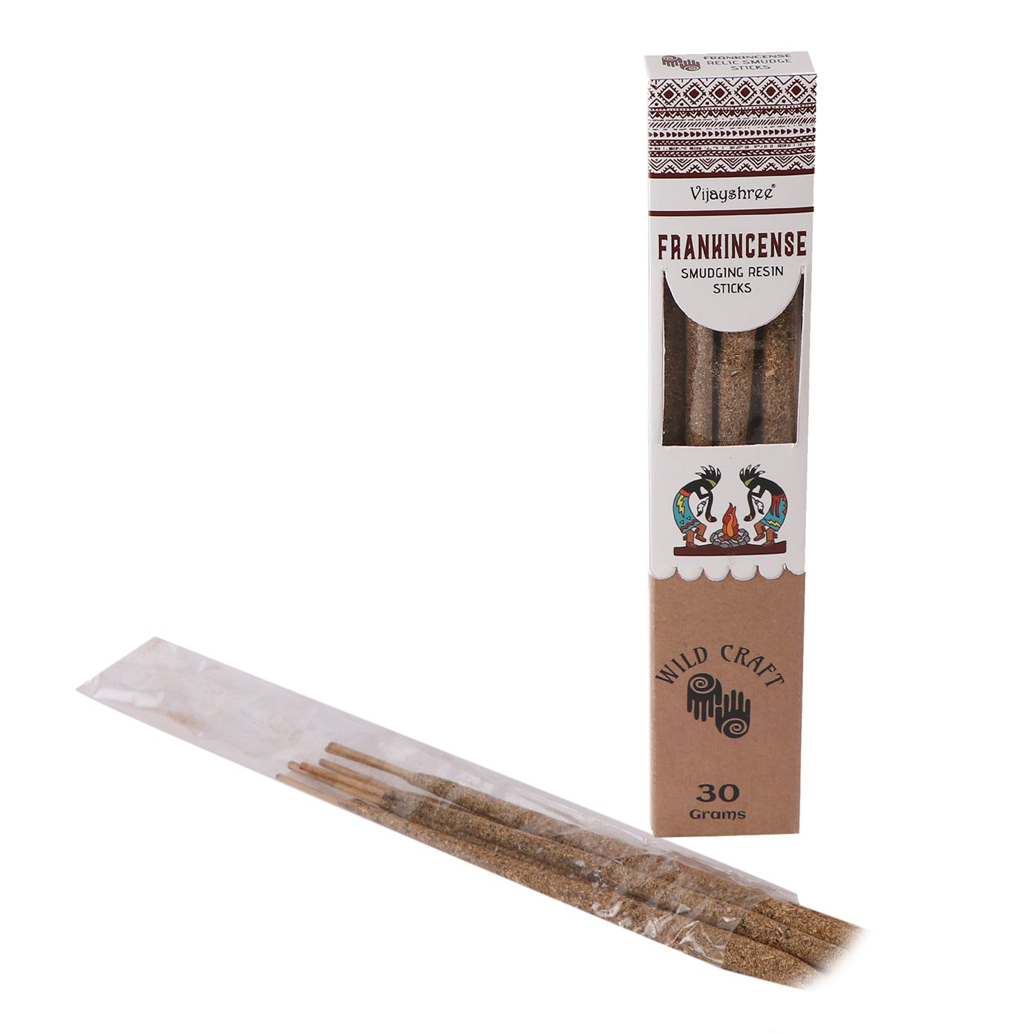 30g Golden Frankincense Smudging Resin Sticks - Image 2