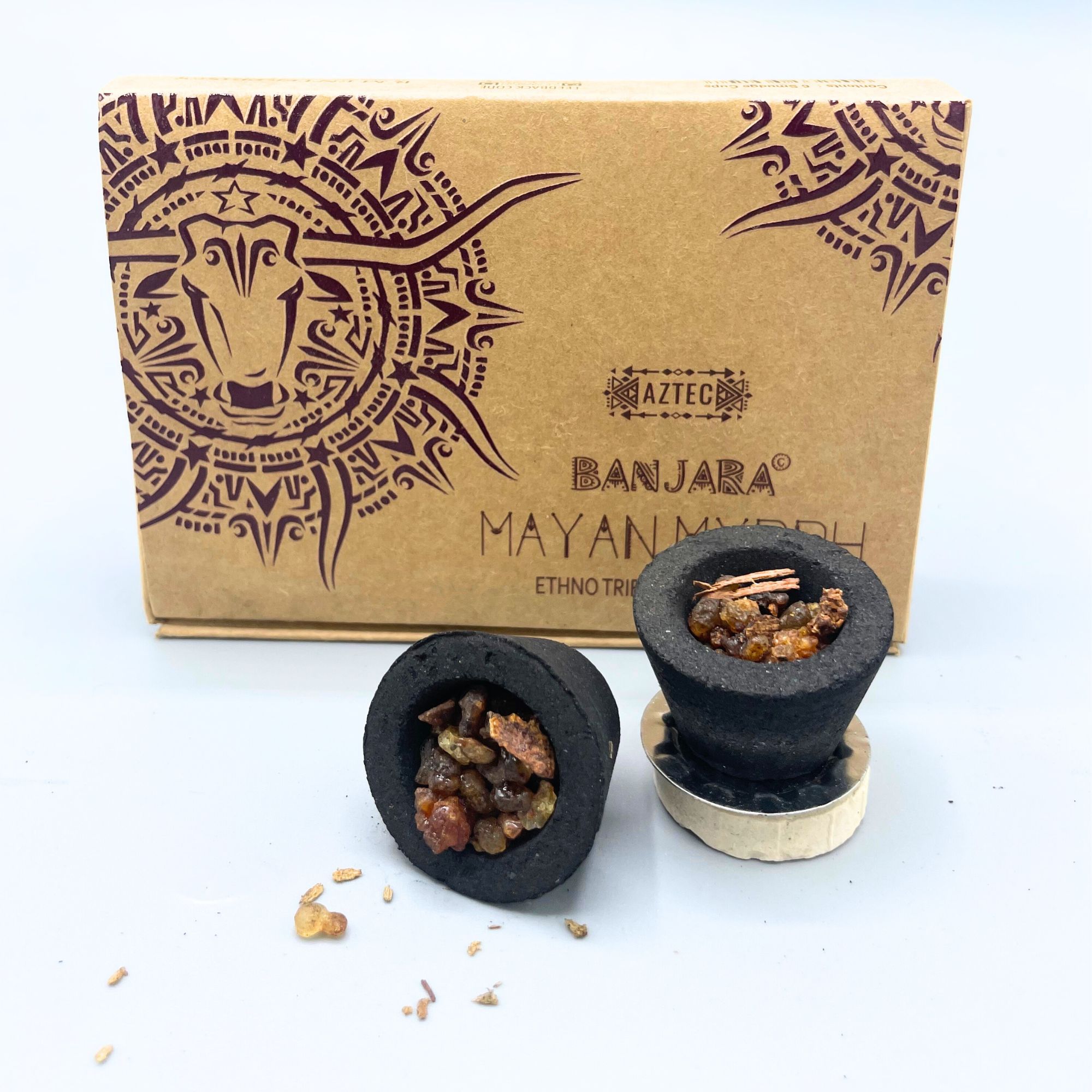 Banjara Resin Cups - Mayan Myyrh - Image 2