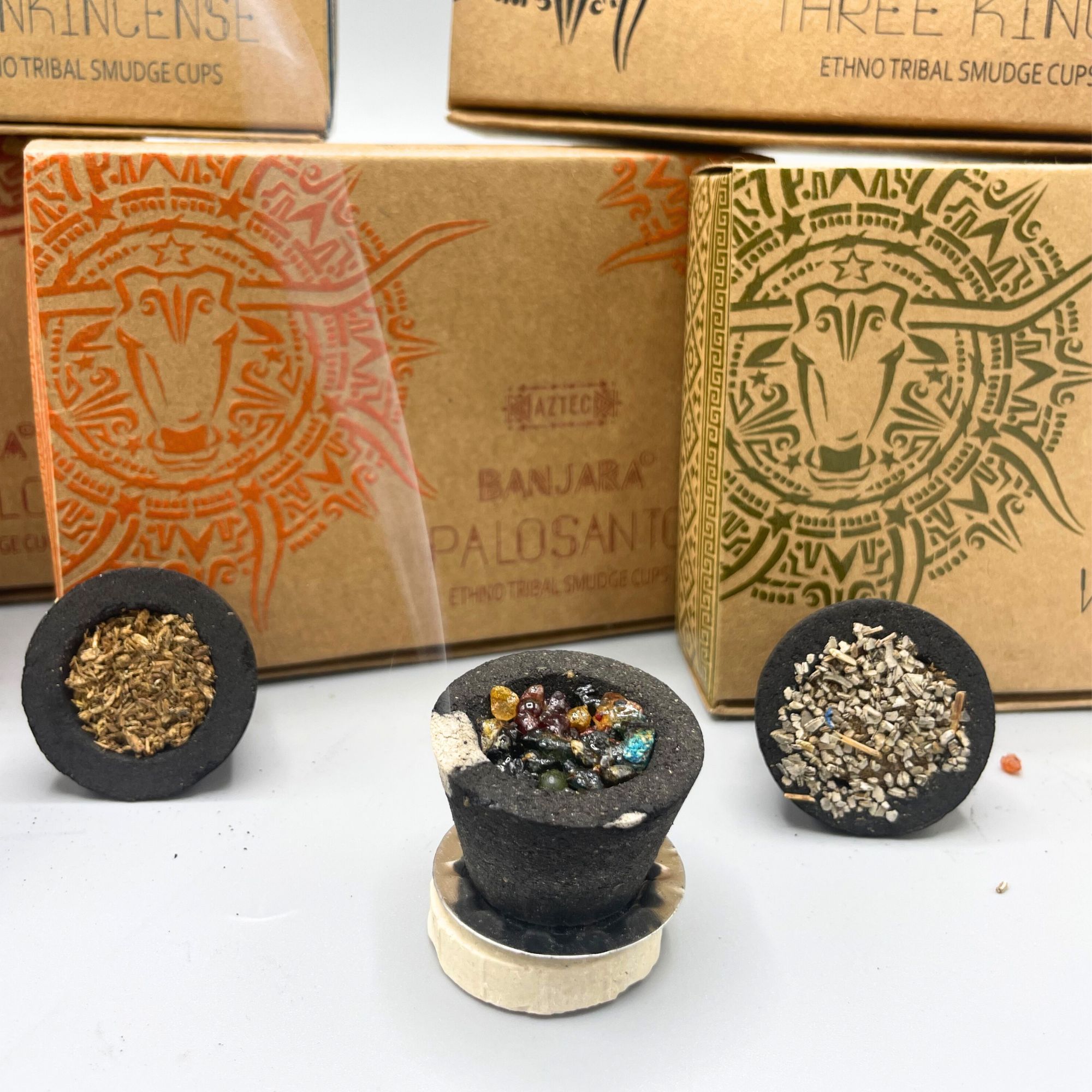 Banjara Resin Cups - Mayan Myyrh - Image 3