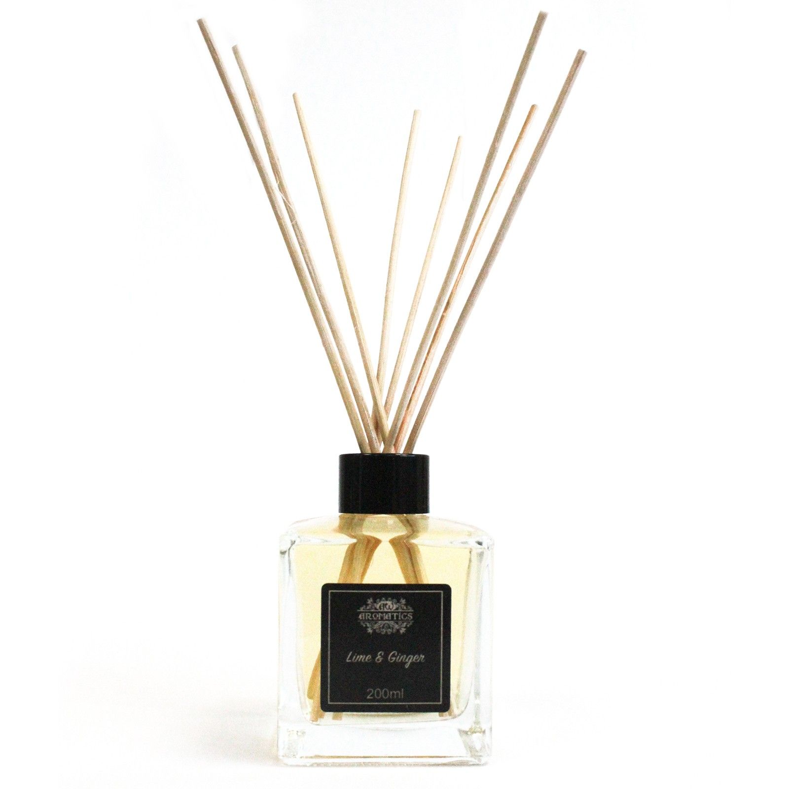200ml Lime & Ginger Essential Oil Reed Diffuser - Image 2