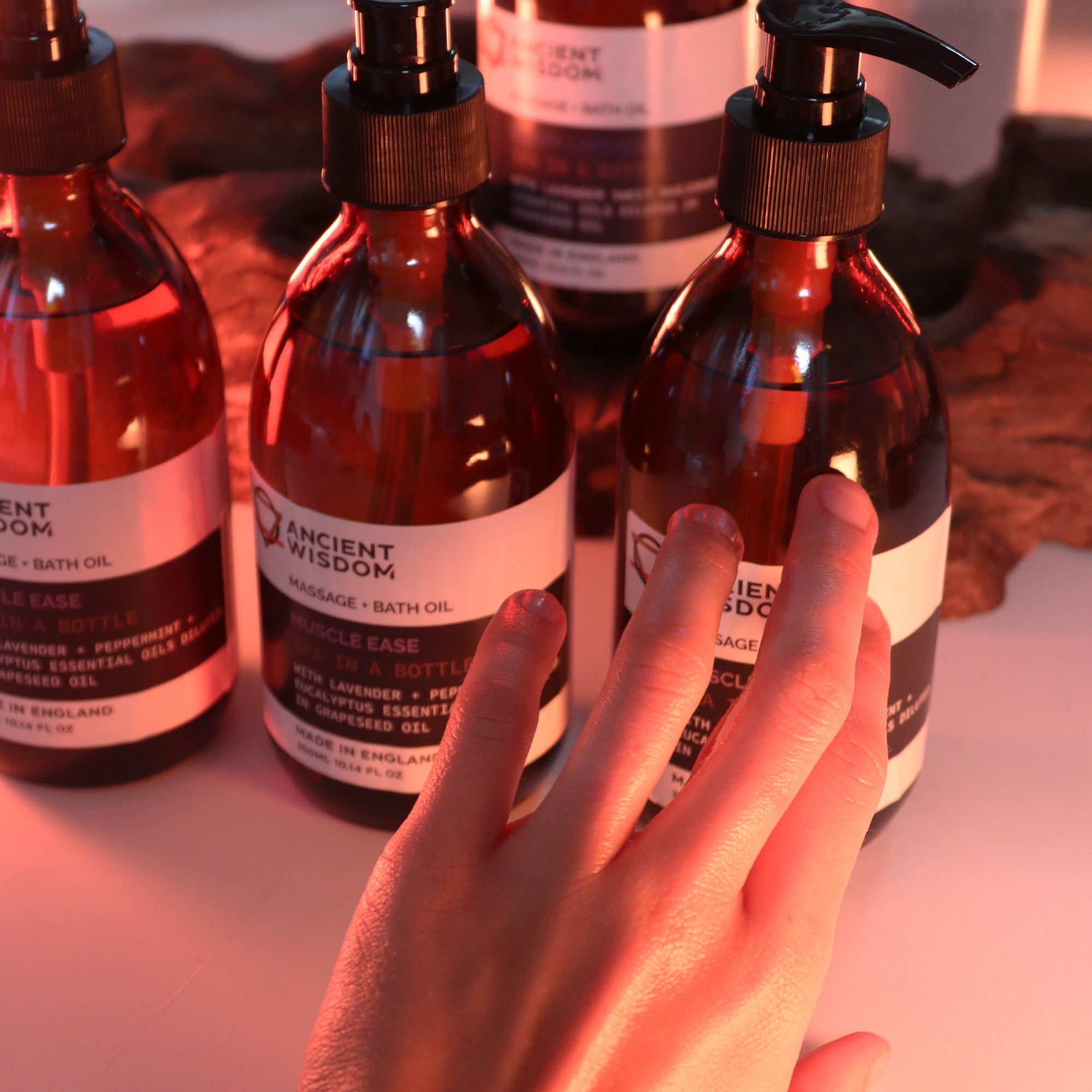 Aromatherapy Massage and Bath Oil - Joint Ease 300ml - Image 3