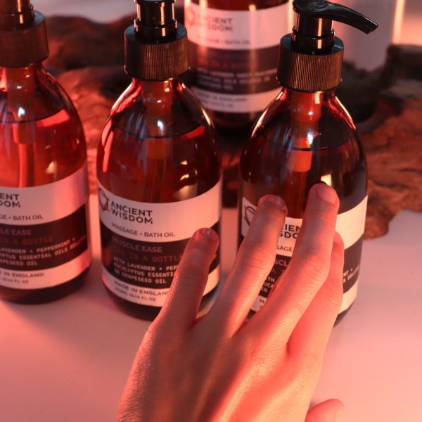 Aromatherapy Massage and Bath Oil - Toning & Firming 300ml - Image 3