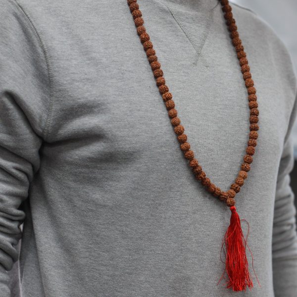 108 Rudraksha Mala - Brown - Image 6