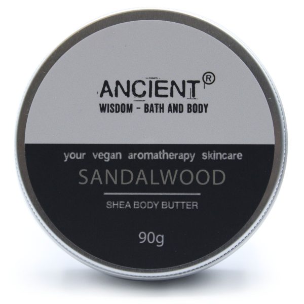 Aromatherapy Shea Body Butter 90g - Sandalwood - Image 2