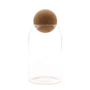 bG9jYWw6Ly9tZWRpYS9ISi82RC82MFIzMEMxSDc0UjM2REhKLzliYjAwNTkzLmpwZWc.jpg Cottage Cork-Ball Glass Jar - Clear - 15cm