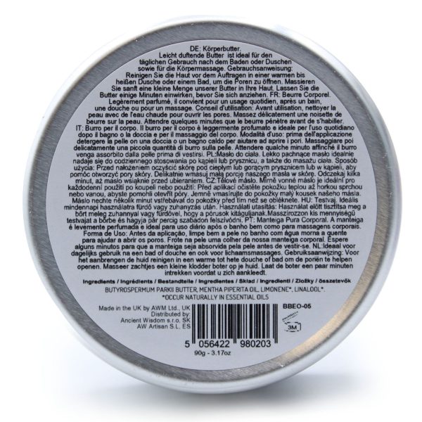 Aromatherapy Shea Body Butter 90g - Sandalwood - Image 3