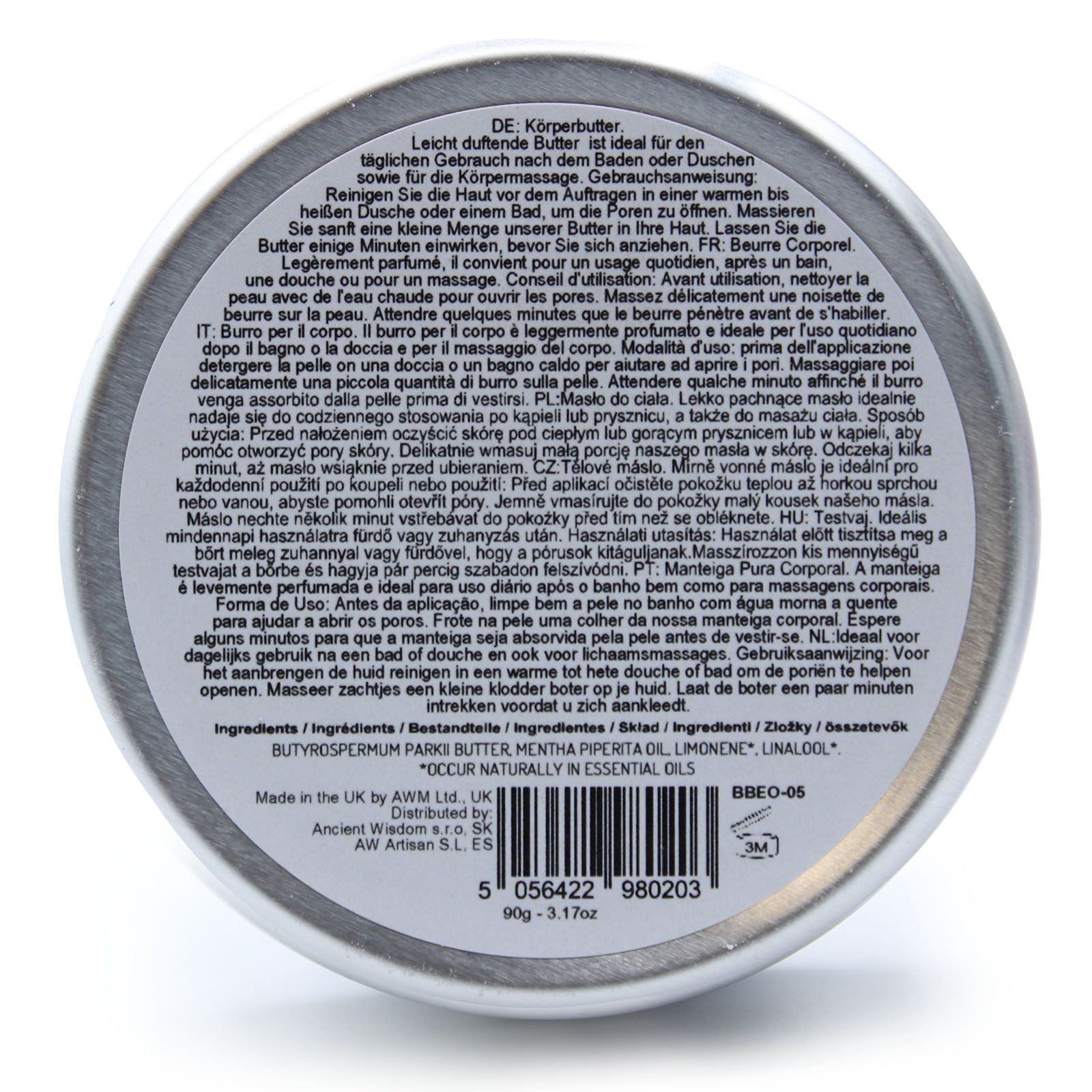 Aromatherapy Shea Body Butter 90g - Sandalwood - Image 3