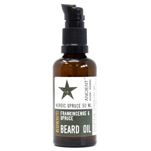 bG9jYWw6Ly9tZWRpYS9ISi9BRC82MFIzMEMxRzZNVjNBREhKL2Q3MDg3ZjRmLmpwZWc.jpg 50ml Beard Oil - Nordic Spruce - Regenerate!