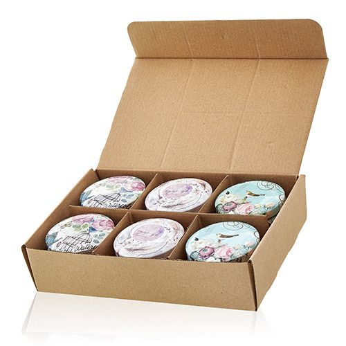 Art Tin Candle - Assorted Design - Parisian Weekend - Peonies - Image 7