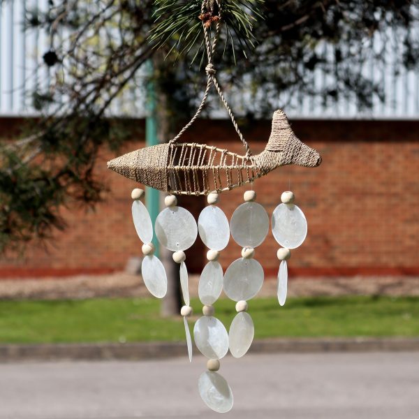 String Fish and Natural Copis Drop - Image 3
