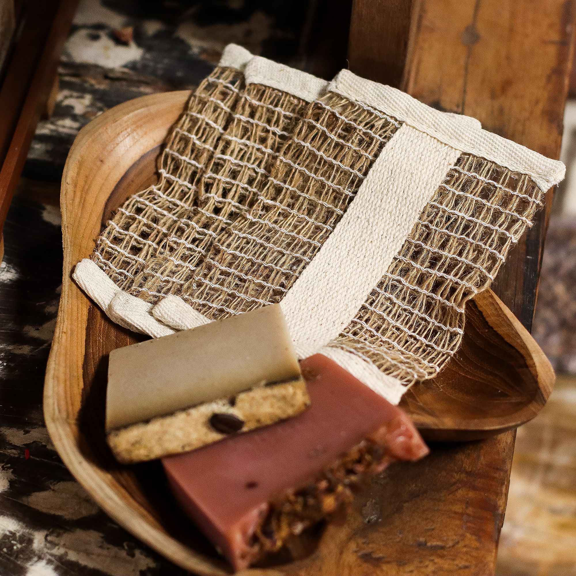 Soft Jute Soap Bag - Image 4