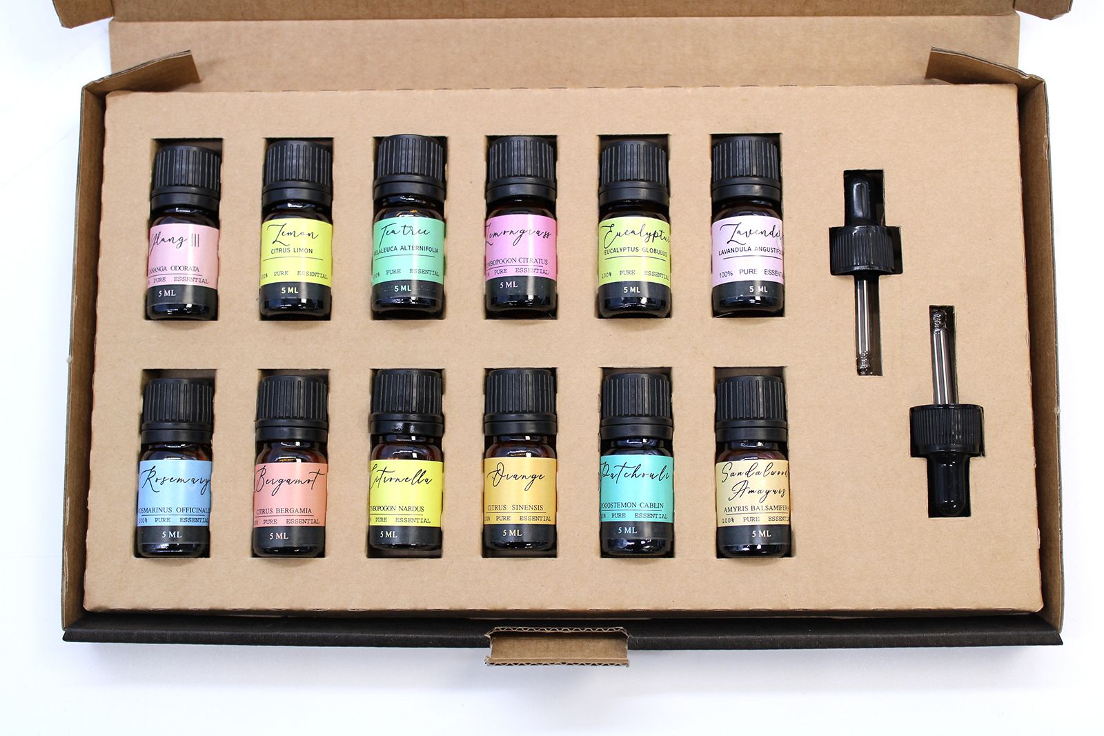Aromatherapy Essential Oil Set - The Top 12 - Image 3