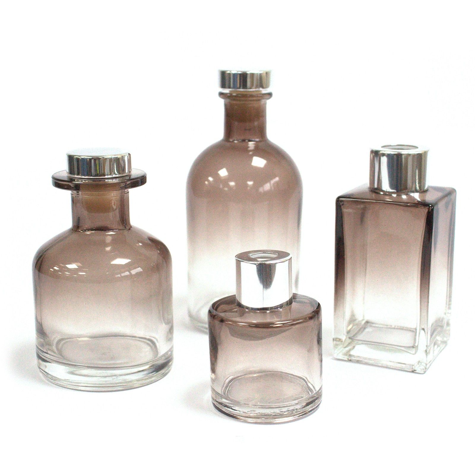 50 ml Round Reed Diffuser Bottlle - Charcoal - Image 2