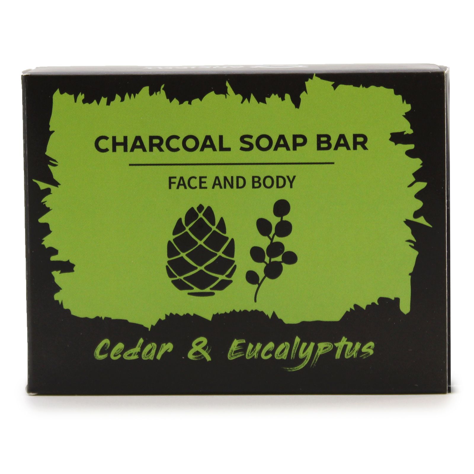Charcoal Soap 85g - Eucalyptus & Cedarwood - Image 3