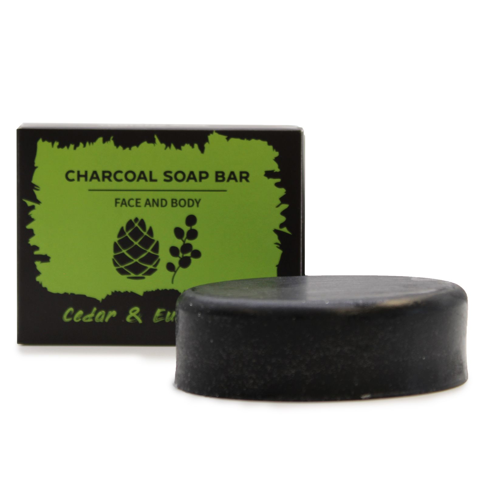 Charcoal Soap 85g - Eucalyptus & Cedarwood - Image 7