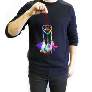 bG9jYWw6Ly9tZWRpYS9ITi9FQy82MFIzMEMxRzZHVDNFQ0hOLzcxY2RmZmY2LmpwZWc.jpg Bali Dreamcatchers - Small Heart - Rainbow