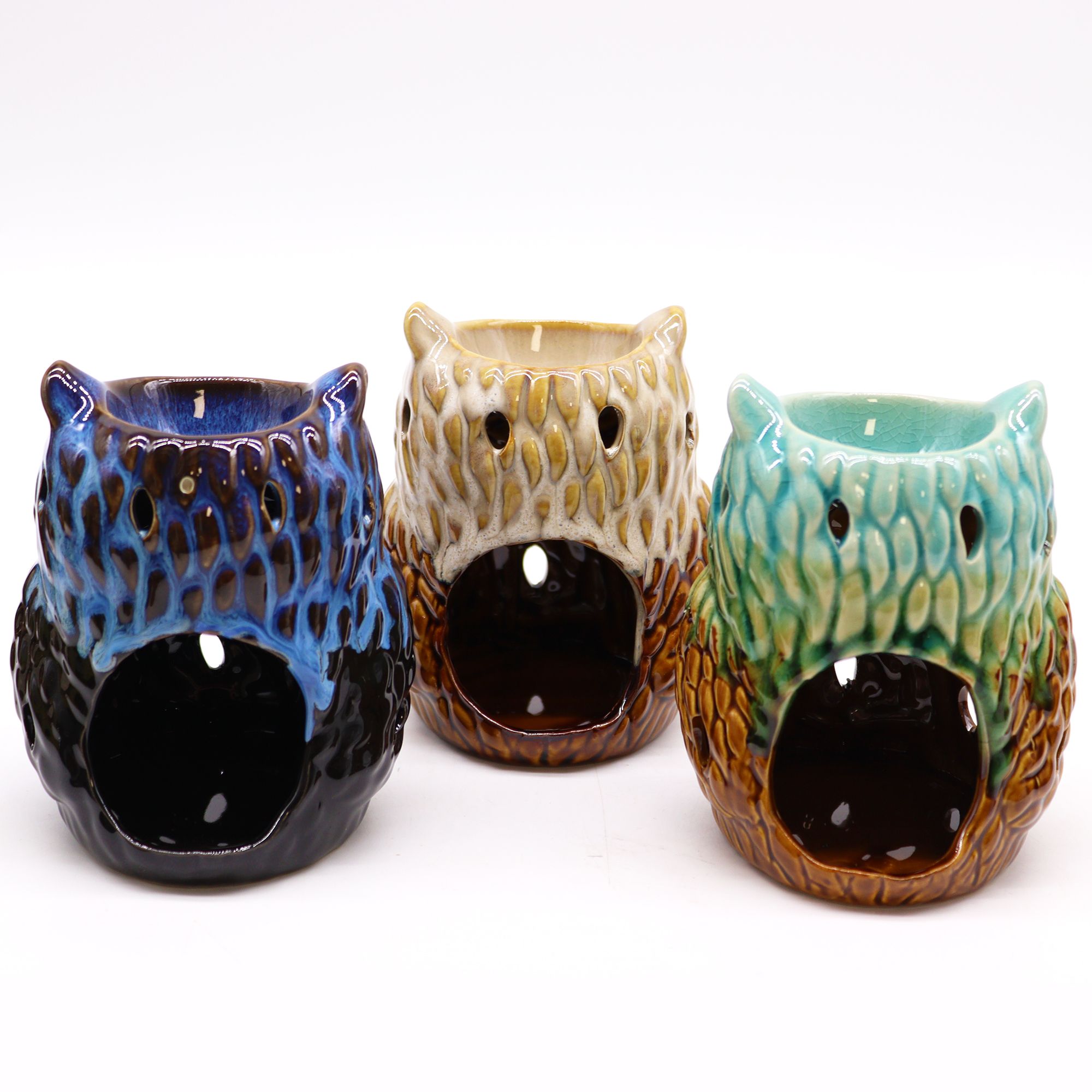 Classic Rustic Oil Burner - Owl (assorted) - Image 4