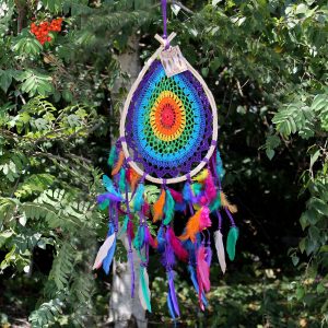 bG9jYWw6Ly9tZWRpYS9IUC9FRC82MFIzMEMxRzZNV0tFREhQLzkzMzhkODQ0LmpwZWc.jpg Bali Dream Catchers - Large Multi Teardrop