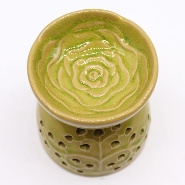 Tree of Life Oil Burner - Lime - Image 3