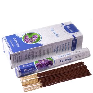 bG9jYWw6Ly9tZWRpYS9IUi84RC82MFIzMEMxSDc0Vks4REhSL2YzMmU1NTQzLmpwZWc.jpg Aromatika Charcoal Free Hex Incense - Lavender