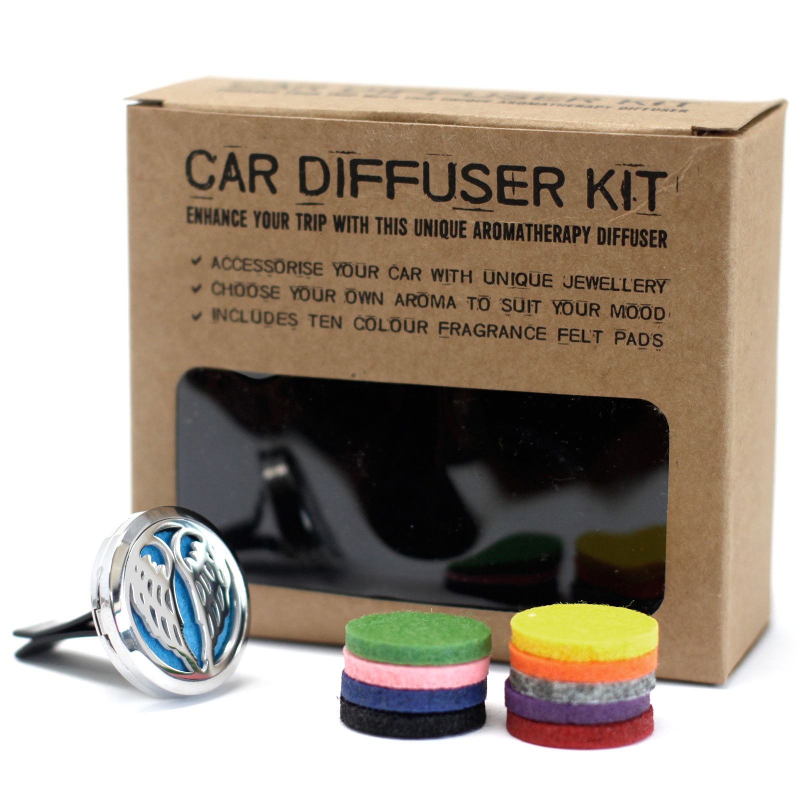 Car Diffuser Kit - Angel Wings - 30mm - Image 3