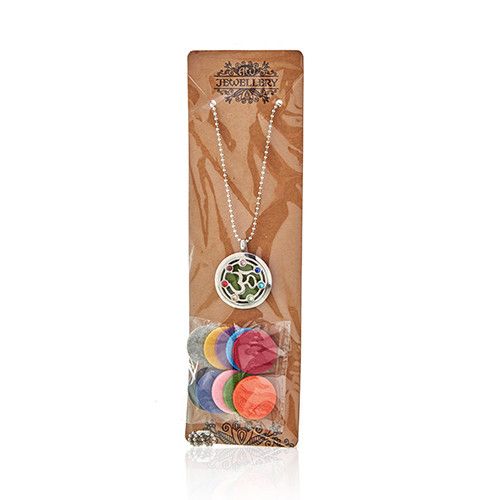 Aromatherapy Jewellery Necklace - Yoga Chakra - 30mm - Image 2