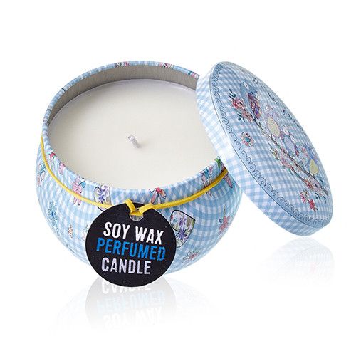 Art Tin Candle - Assorted Design - Friendly Messages - Parma Violet - Image 7