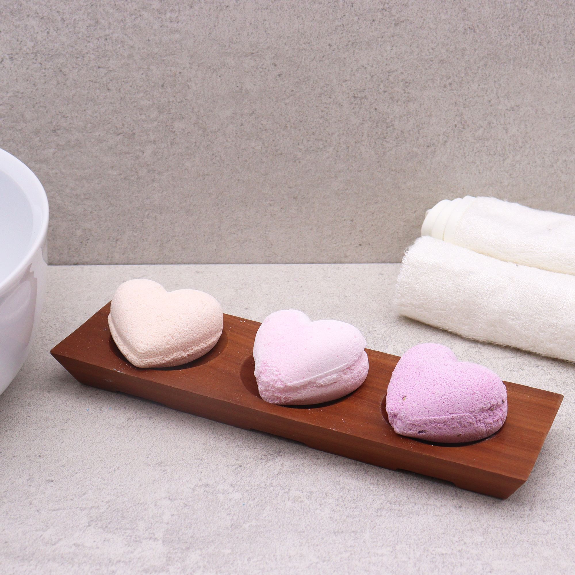 Three Bay Mahogany Soap Dish - Image 3