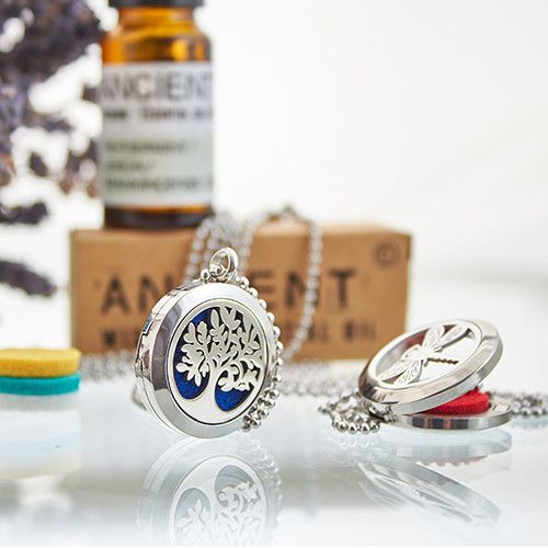 Aromatherapy Jewellery Necklace - Yoga Chakra - 30mm - Image 6