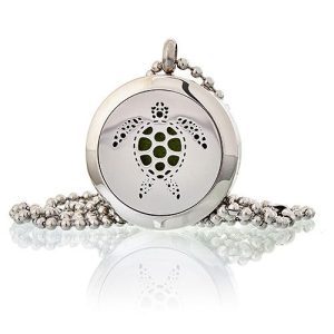 bG9jYWw6Ly9tZWRpYS9TSC84RC82MFIzMEMxRzZNVEs4RFNILzNjYjZjN2EzLmpwZWc.jpg Aromatherapy Diffuser Necklace - Turtle 25mm