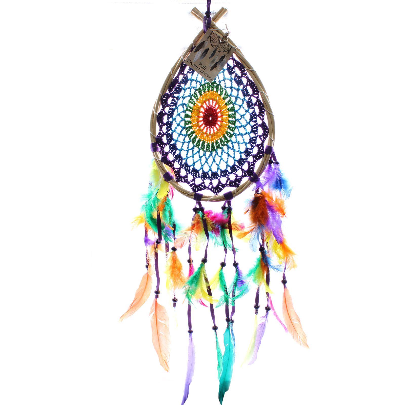 Bali Dream Catchers - Med Multi Teardrop - Image 3