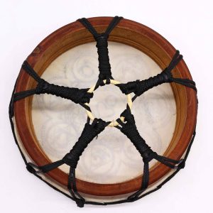 bG9jYWw6Ly9tZWRpYS9TSi9FQy82MFIzMEMxRzZSV0tFQ1NKLzUzOGRmZDM3LmpwZWc.jpg Chakra Shamanic Drum with Sticks - 25cm