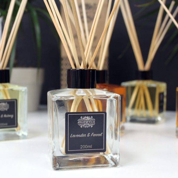 200ml Lavender & Fennel Essential Oil Reed Diffuser - Image 5